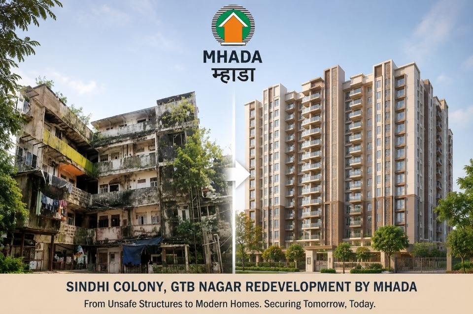 MHADA Gets Green Signal to Transform GTB Nagar: Sindhi Colony Redevelopment Marks a New Chapter for 1,200 Families